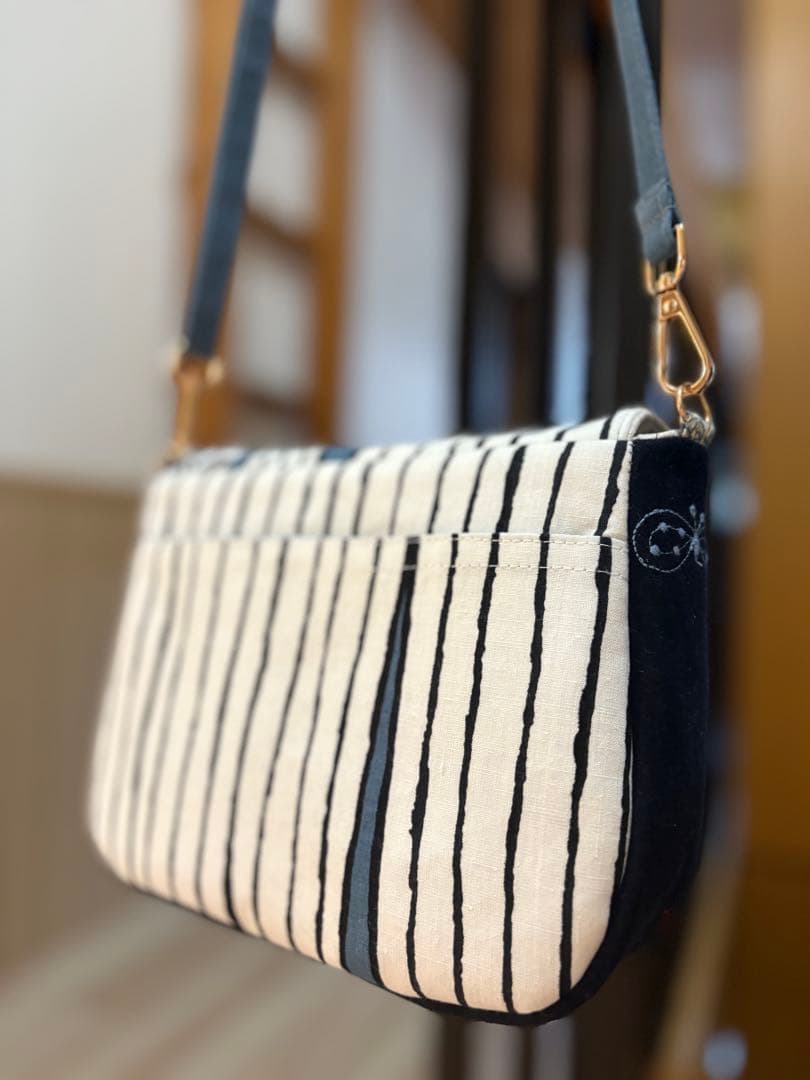 ミナペルホネン▫︎ハンドメイド▫︎ミディアムパン　ショルダーbag