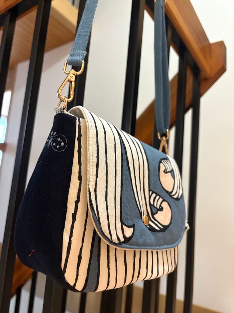 ミナペルホネン▫︎ハンドメイド▫︎ミディアムパン　ショルダーbag