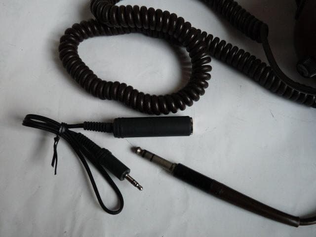 Pioneer SE-45 有線ヘッドホン ブラウンレザー　レトロ