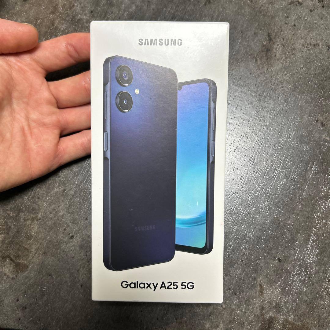 未開封Samsung Galaxy A25 5G 64GBブラック　ソフトバンク