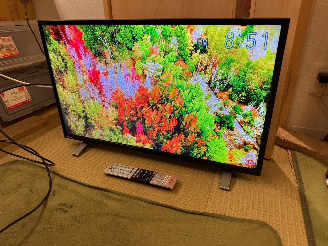 アプリ内蔵極美品　TOSHIBA 東芝 テレビ　32V34　2023年製　32型