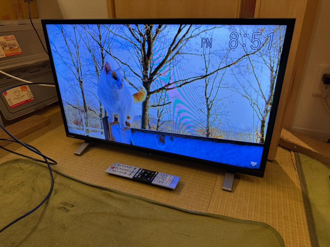 アプリ内蔵極美品　TOSHIBA 東芝 テレビ　32V34　2023年製　32型