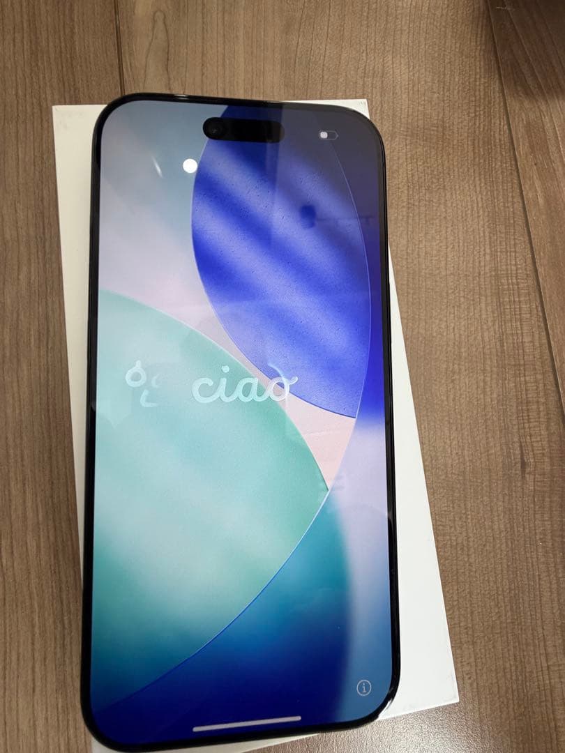 美品 iPhone air スペースブラック256GB