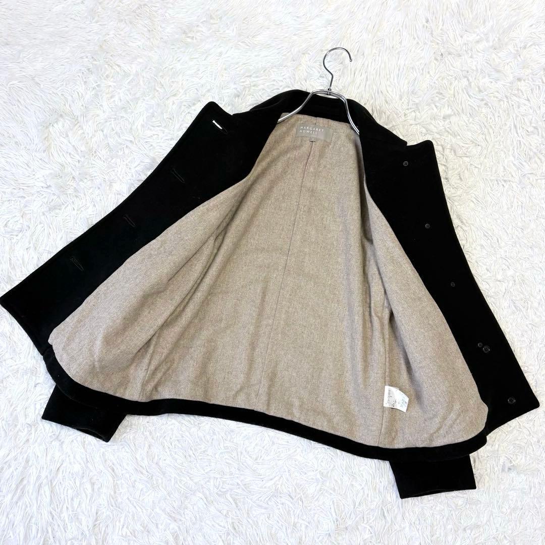MARGARET HOWELL ウールジャケット シングル ブラック Ⅱ M