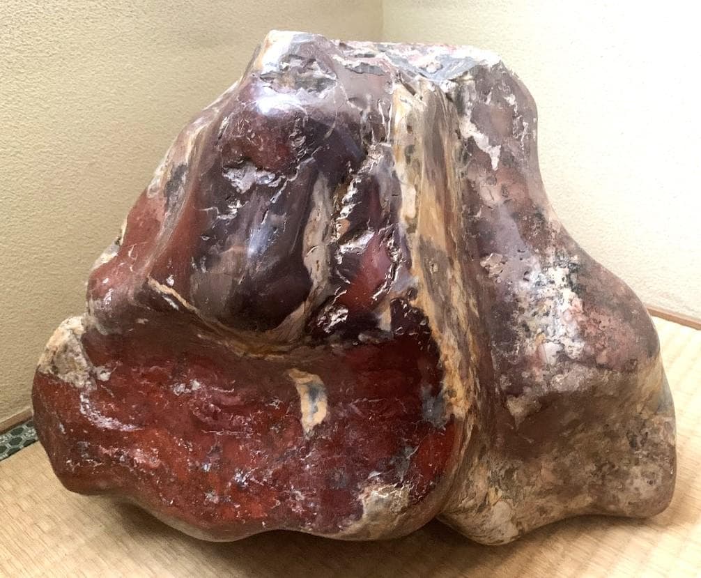 佐渡 赤石　赤玉石　重量40.25kg 　自然石