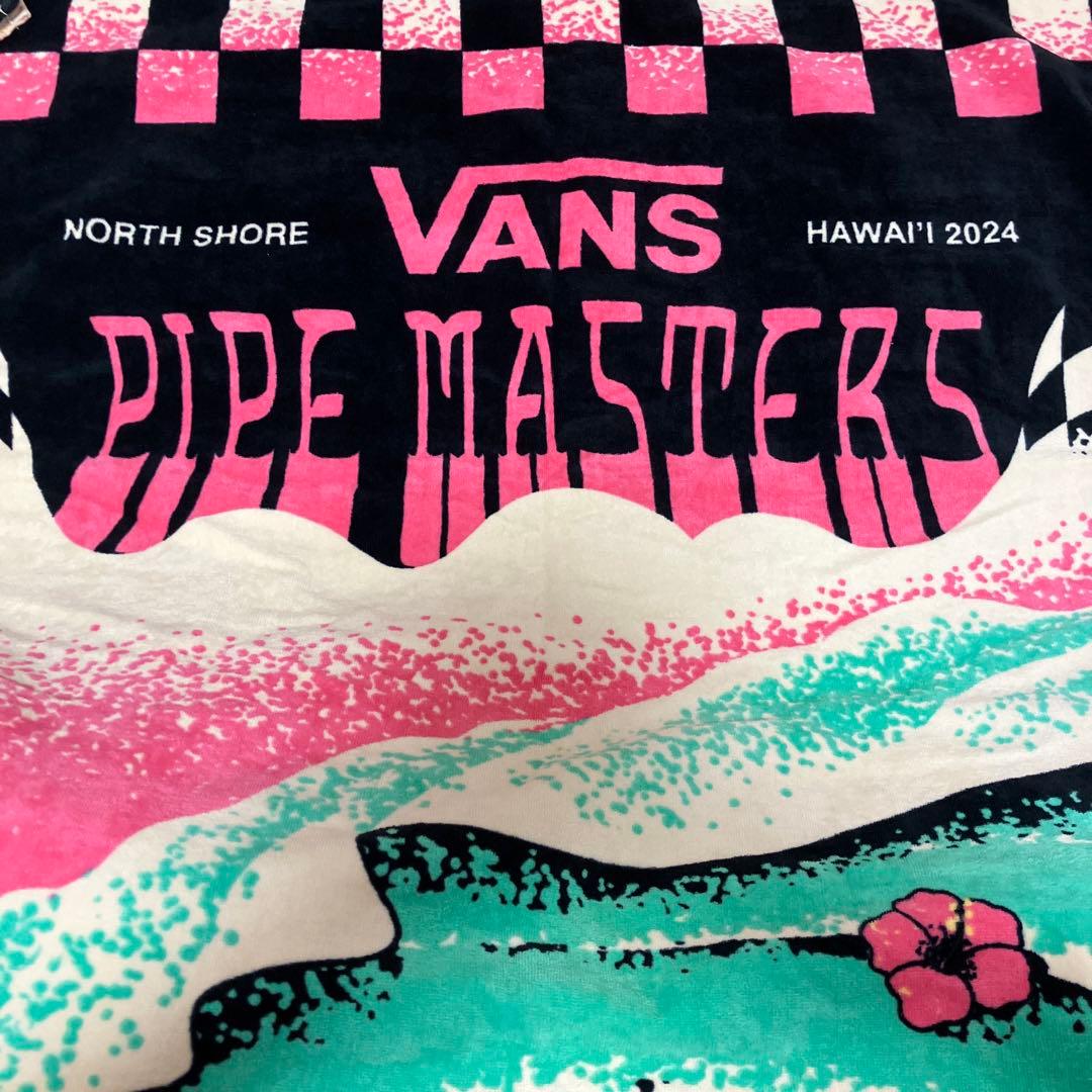 VANSノースショア　ハワイ2024 パイプマスターズ　ビーチタオル