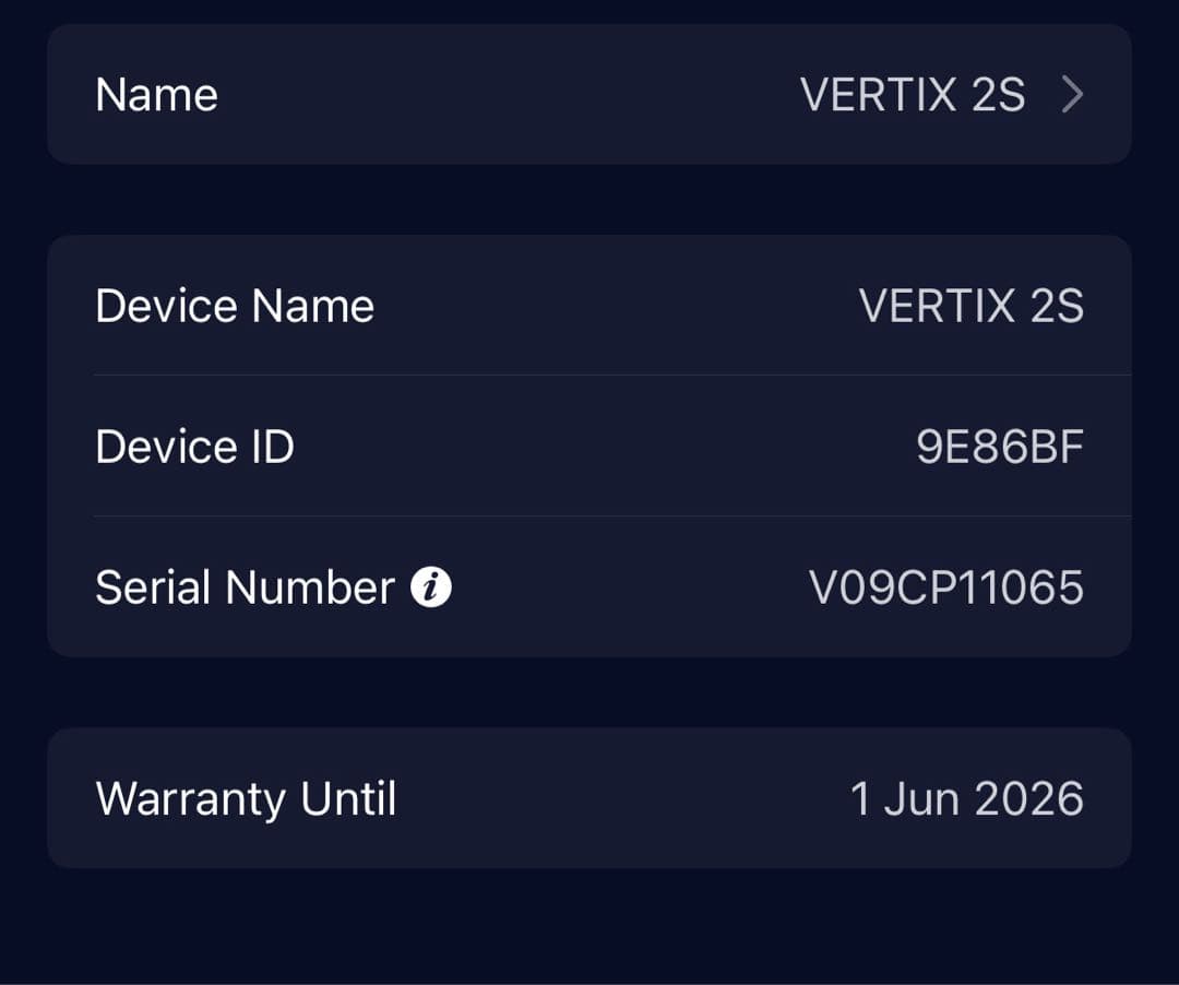 COROS VERTIX 2S Space カロスバーテックス2S