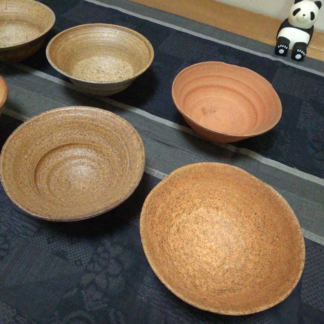 茶碗 色々 6ケ 備前焼 K