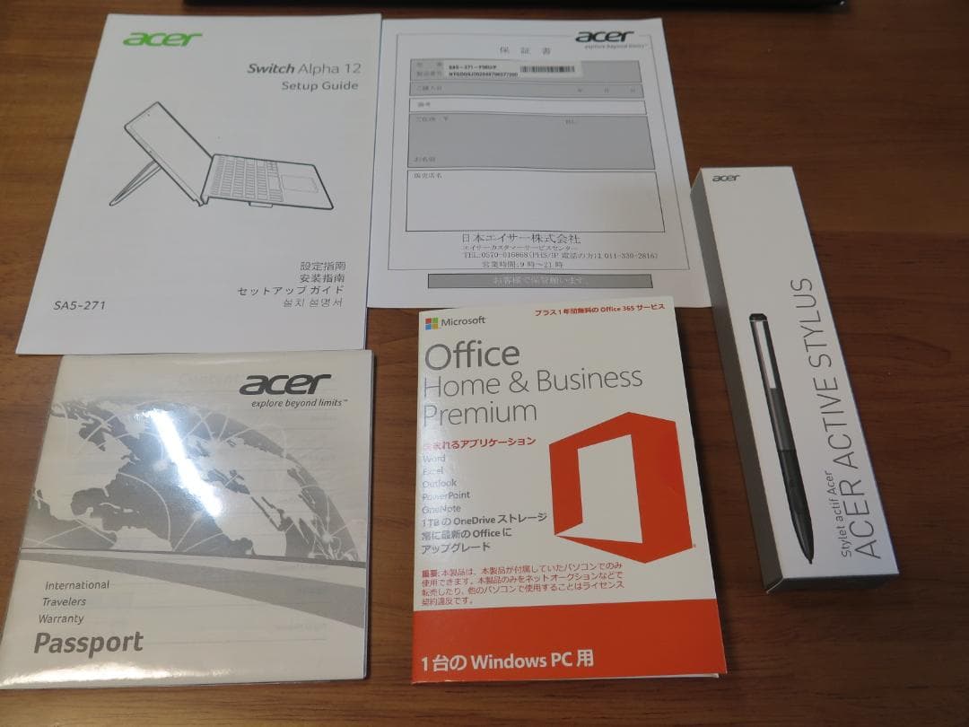 【再値下げ】Acerエイサー☆ノートパソコン☆ Switch Alpha 12