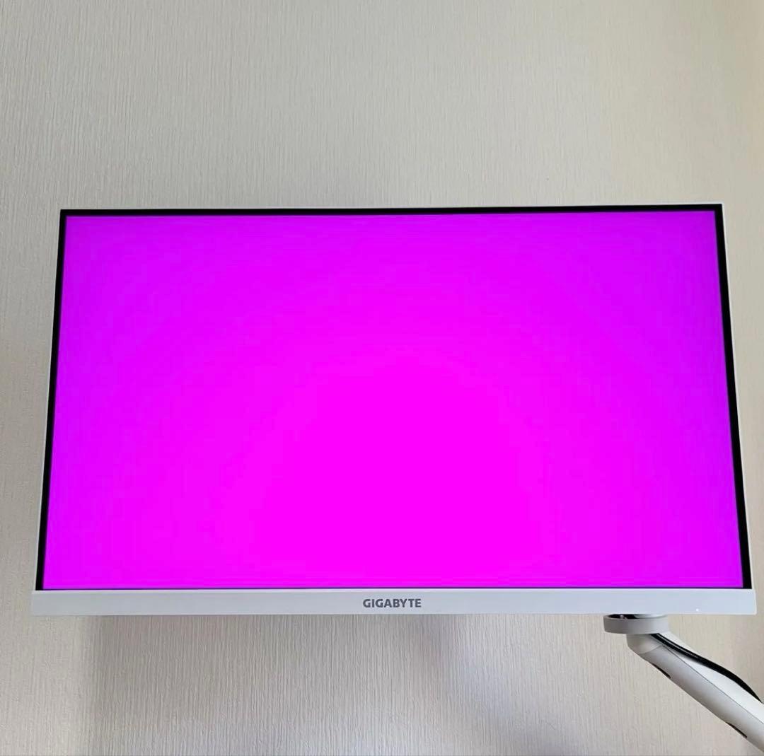 GIGABYTE M27QA ICE 27インチ 美品