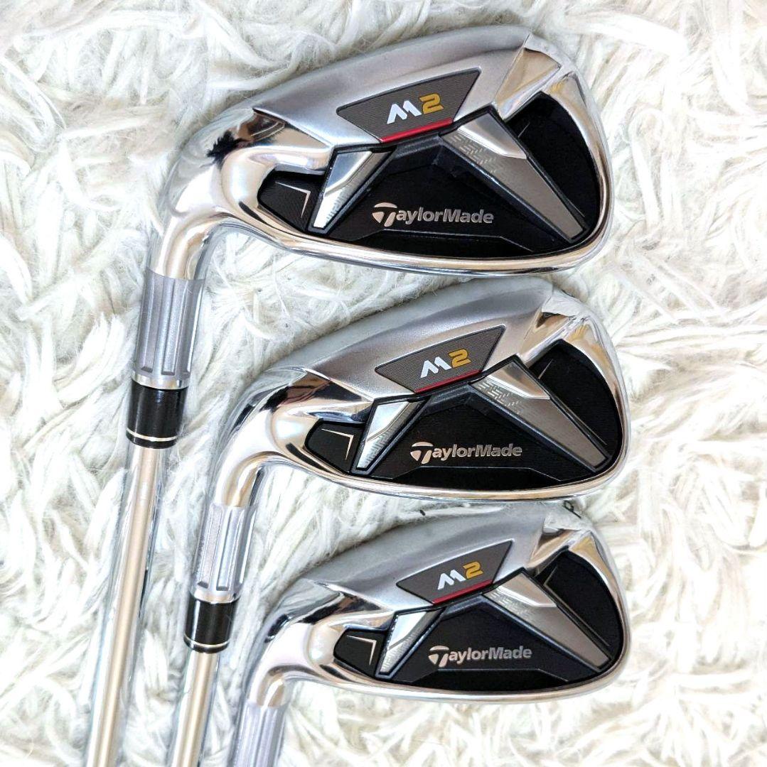 ✨美品✨ 左利き レフティ テーラーメイド M2 メンズアイアン 6本セット S