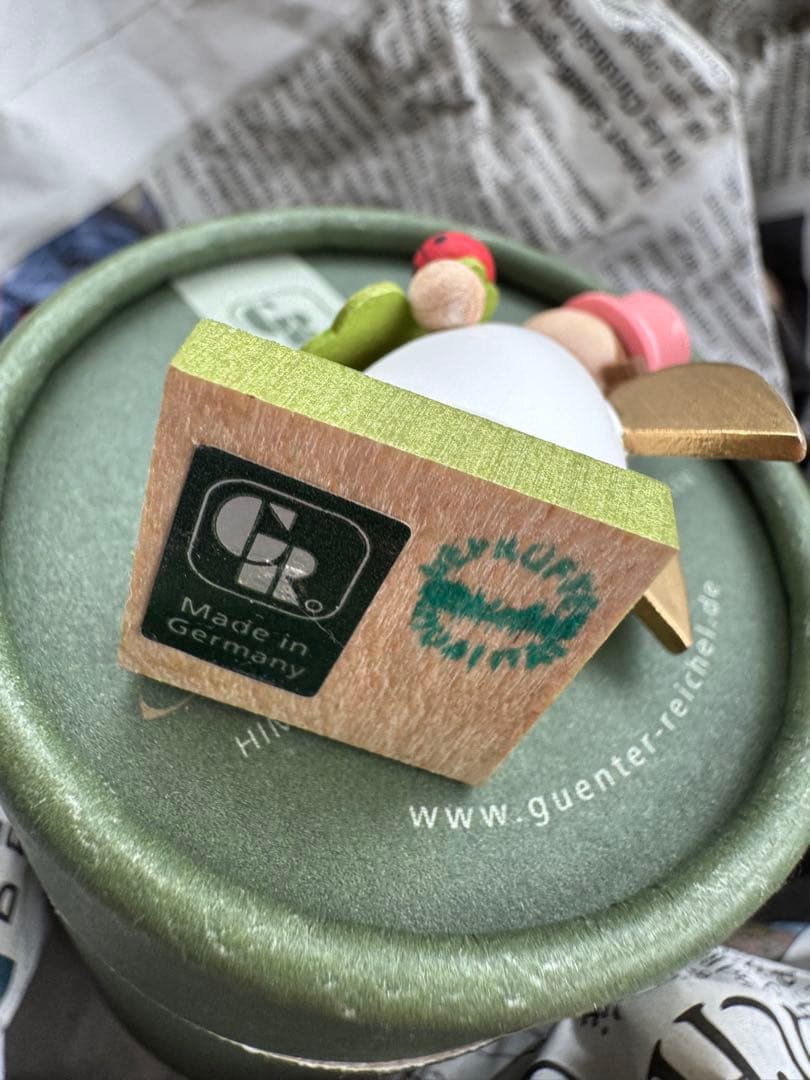 ギュンターライヒェル　てんとう虫　クローバー　天使