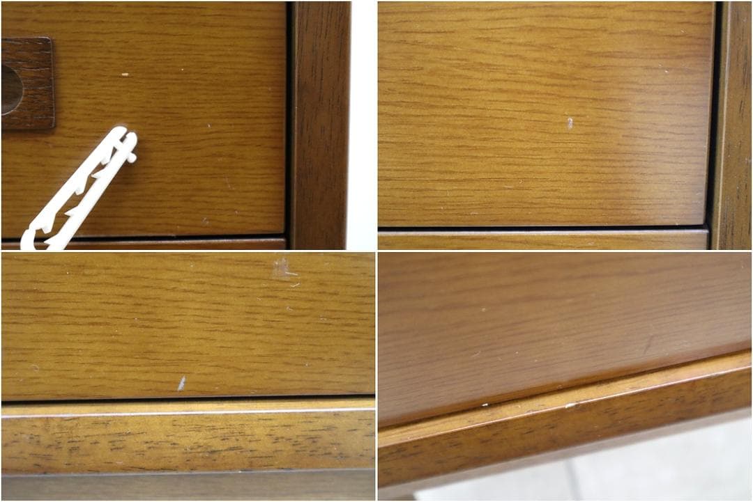 カリモク60 ロクマル デスク 平机 木製 オーク 書斎 (別チェスト購入必須)