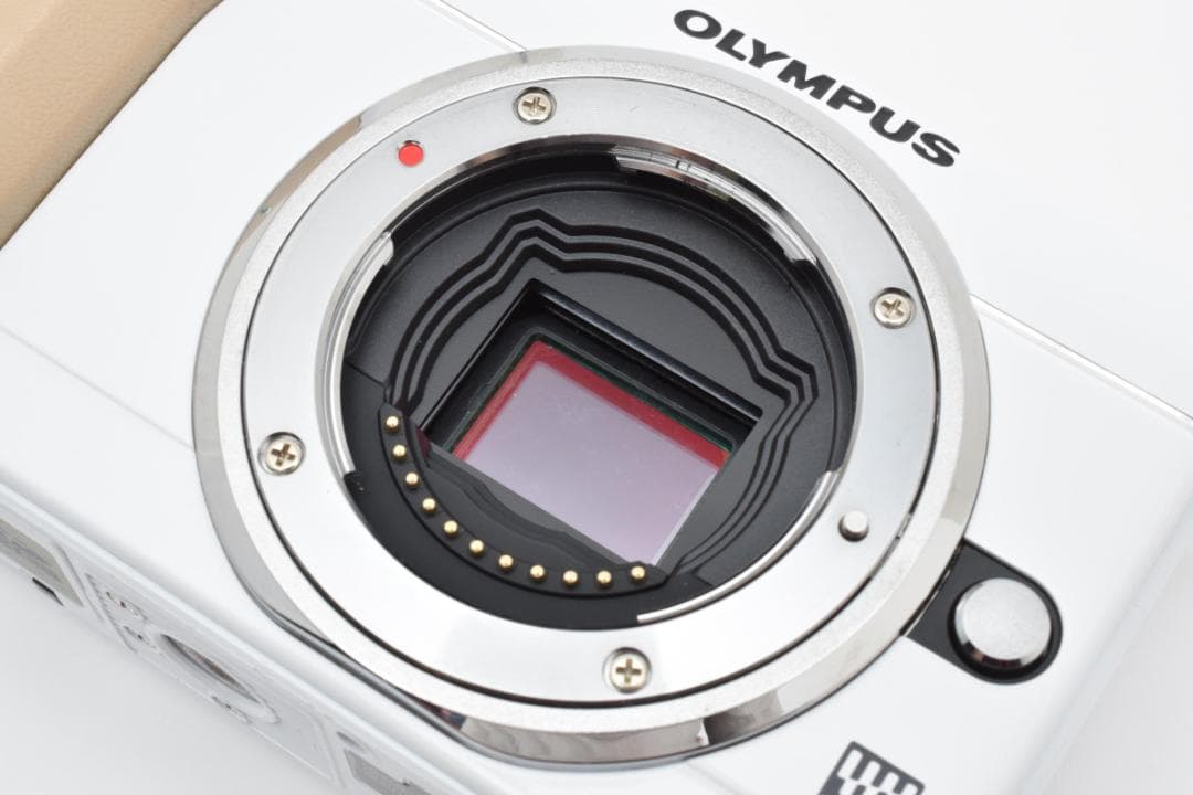 【1217ショット 良品】 オリンパス E-PL1ｓ ホワイト ミラーレスカメラ