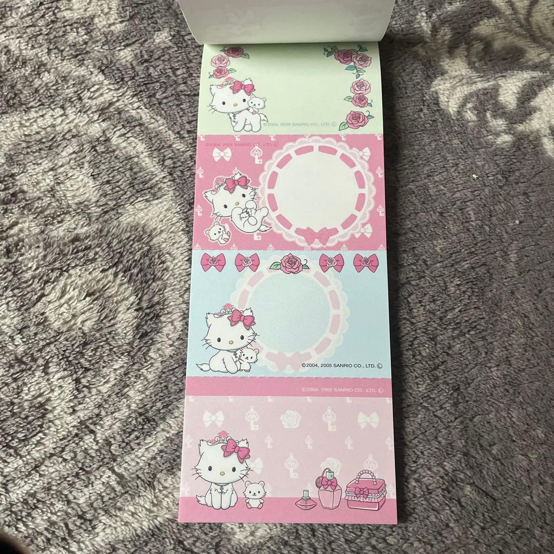 Charmmy kittyメモ帳　コスメ柄　レア　希少