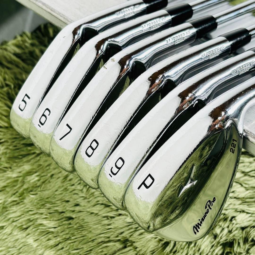 ミズノプロ 221 アイアン6本セット メンズゴルフ 初心者 入門 大人気モデル