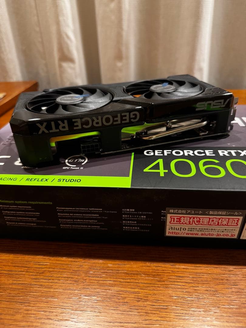 グラフィックボード・グラボ・ビデオカード ASUS DUAL GeForce RTX 4060OC 8GB
