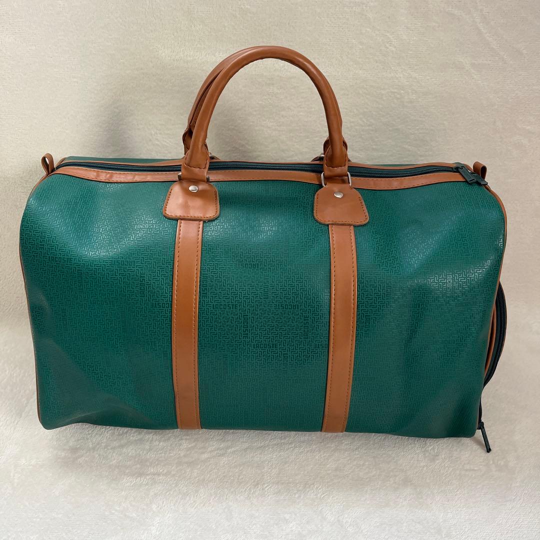 ラコステ　ボストンバック　ゴルフバッグ　旅行　総柄　大容量