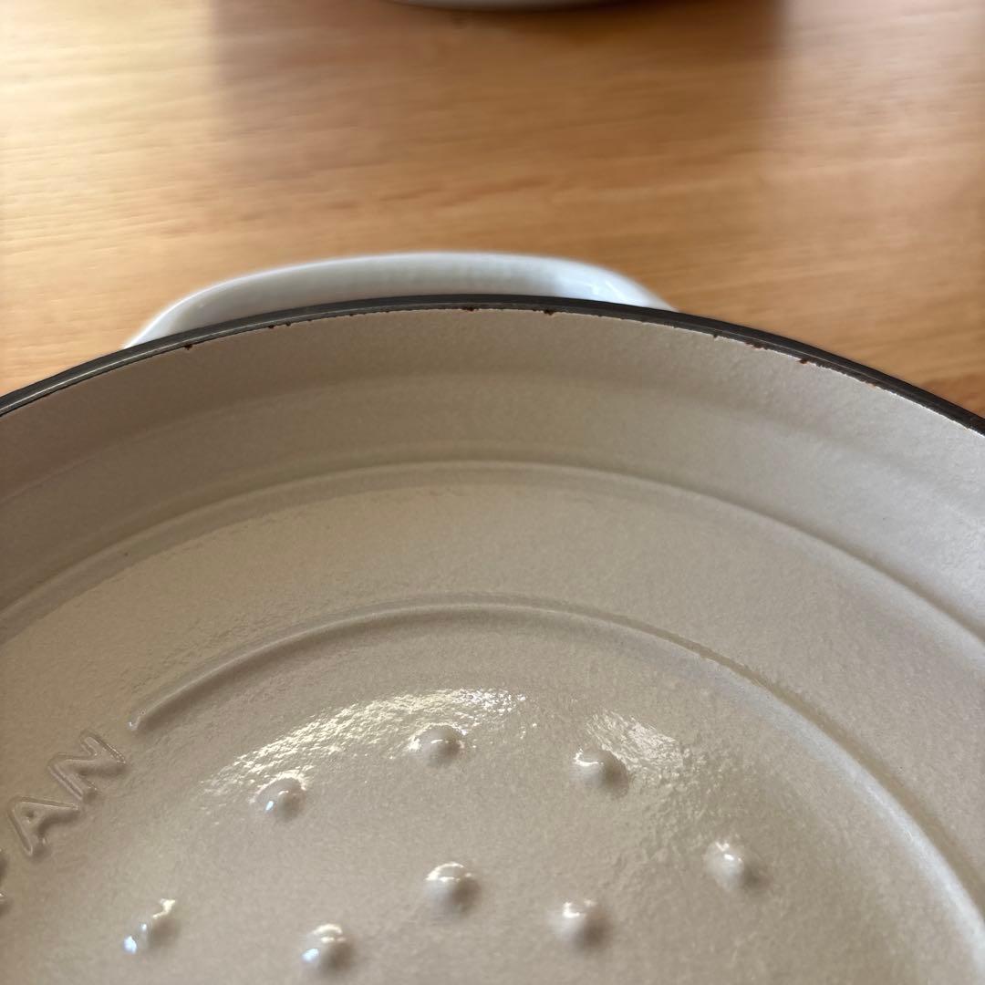 バーミキュラ　ライスポットミニ　３合　ホワイト　VERMICULAR