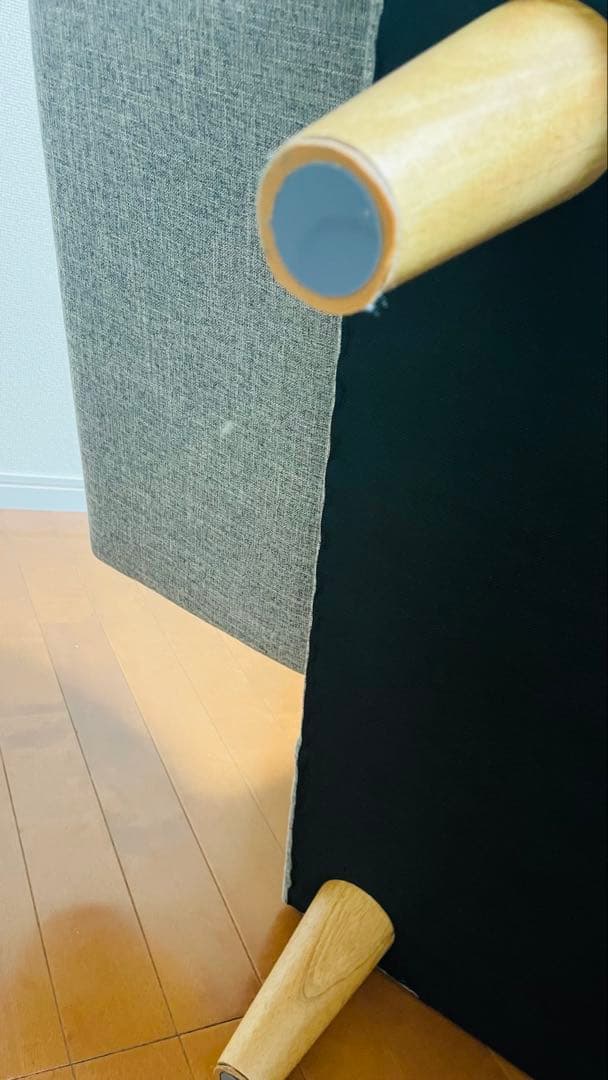 11/28まで　グレー　2人掛けソファ