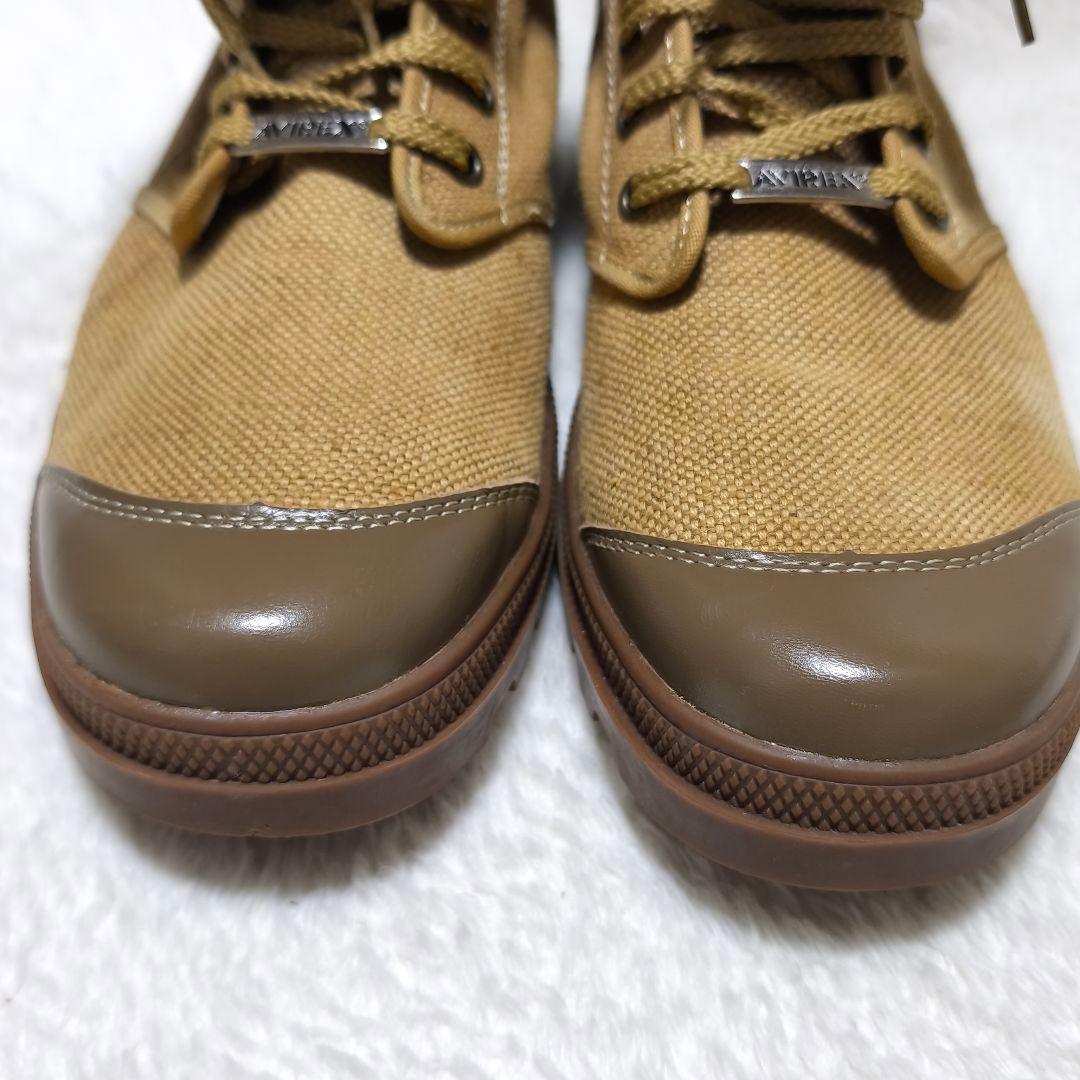 AVIREX スコーピオンハイ キャンバス ブーツ ワークブーツ 28cm