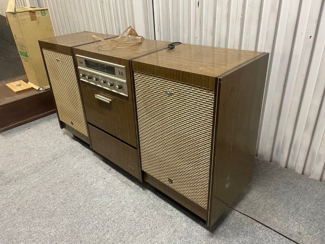 現状品 TRIO ST-740X WX-110 真空管アンプ ジャンク