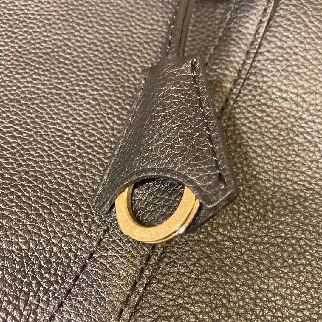 新品未使用　アニアリ　aniary シンプルブリーフケース　ビジネスバッグ　黒