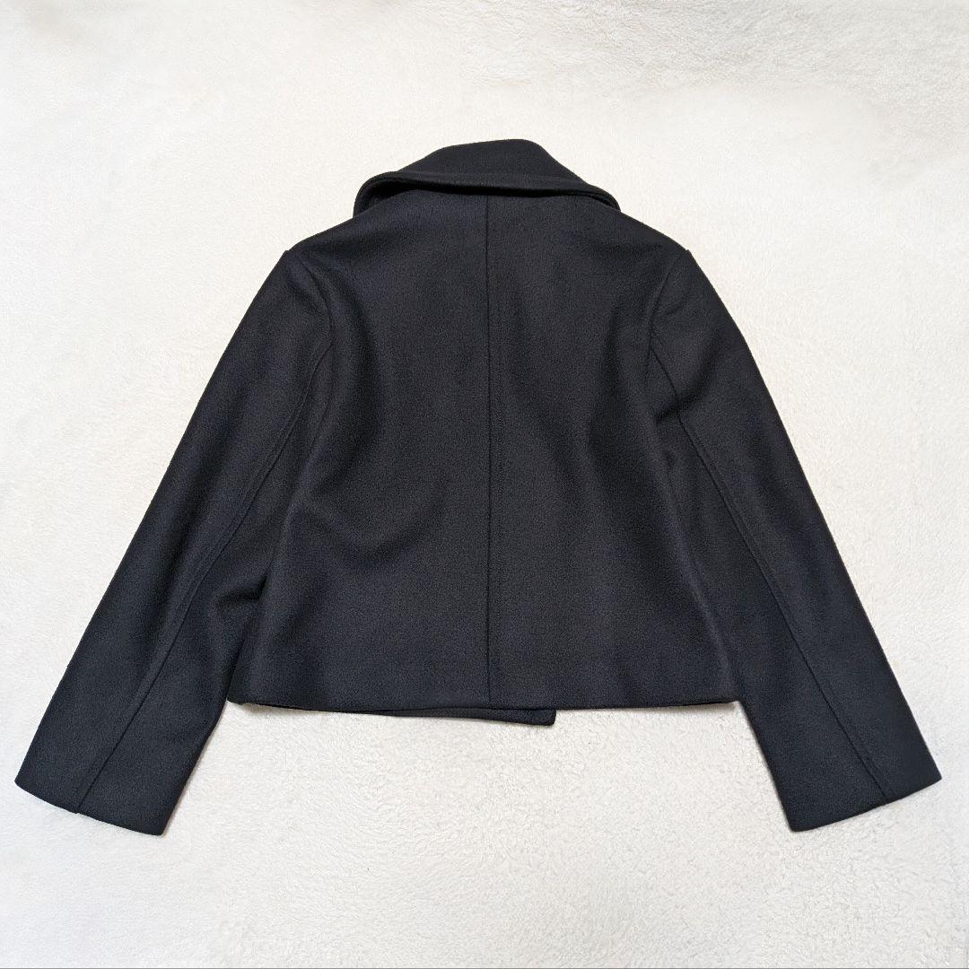 極美品✨Demi-Luxe BEAMS メルトン ショートコート ブラック Ｓ