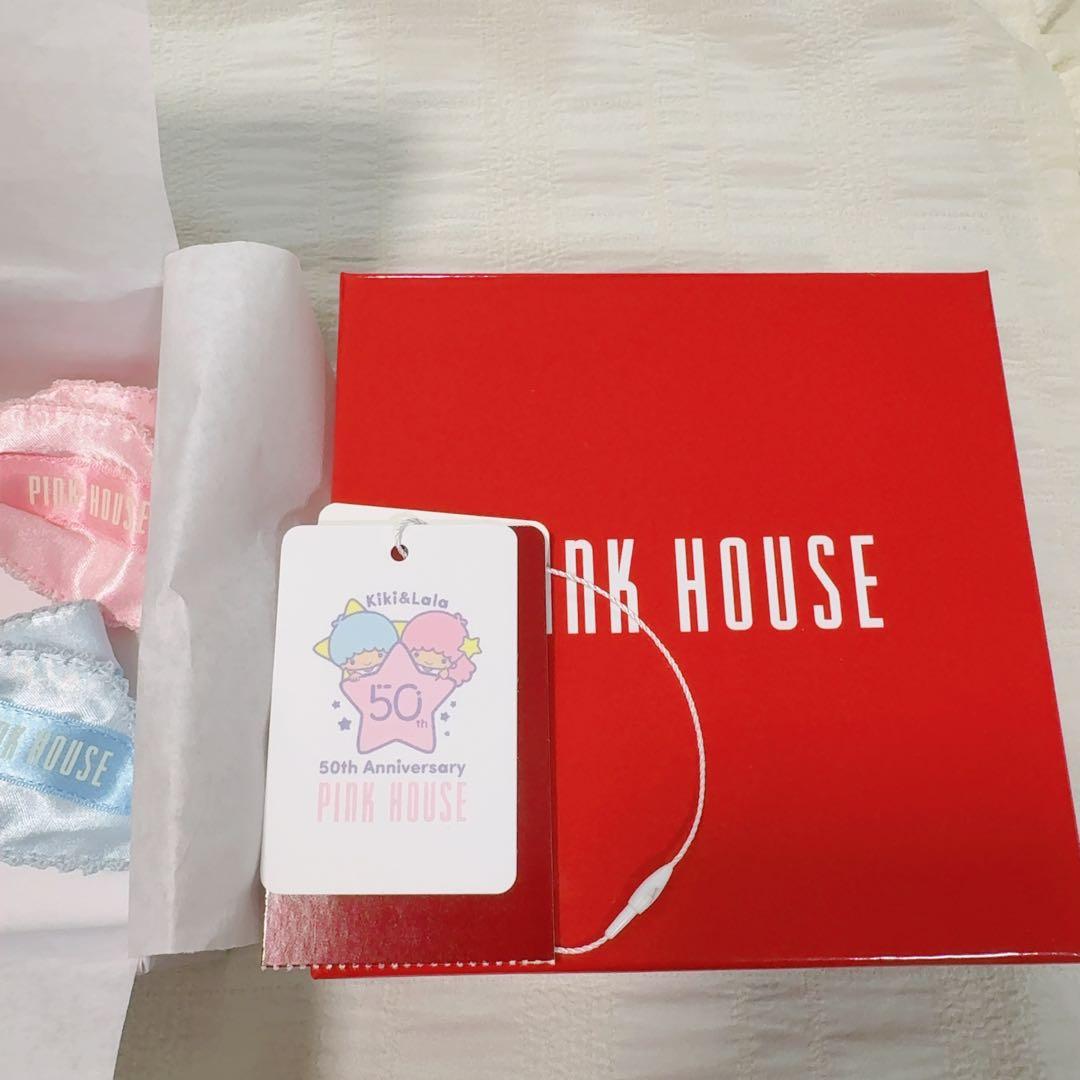 新品　ピンクハウス　リトルツインスターズ　キキララ　リボンクリップ2個セット