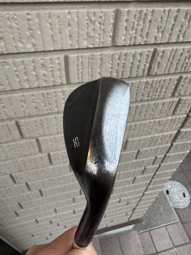 BACK-9 ウェッジ 52度 黒染め仕様 ミステリー製