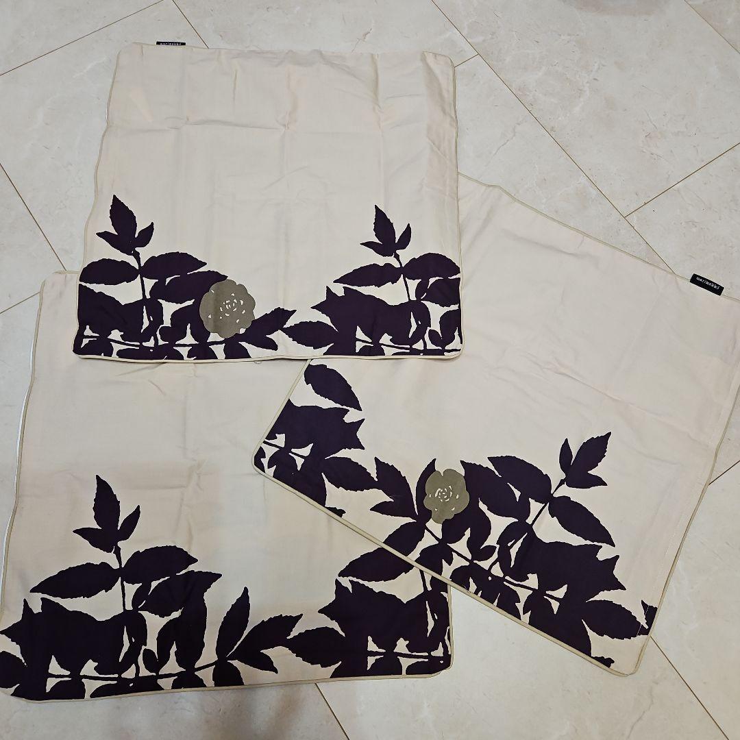 お値下げ済みmarimekkoマリメッコクッションカバー3枚セット