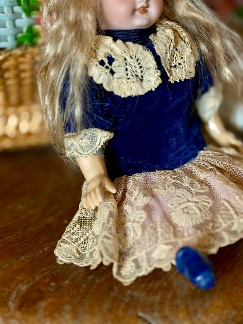 アンティーク　＊シモンハルビック＊　1号　21cm ドール　ミニョネット　ドール