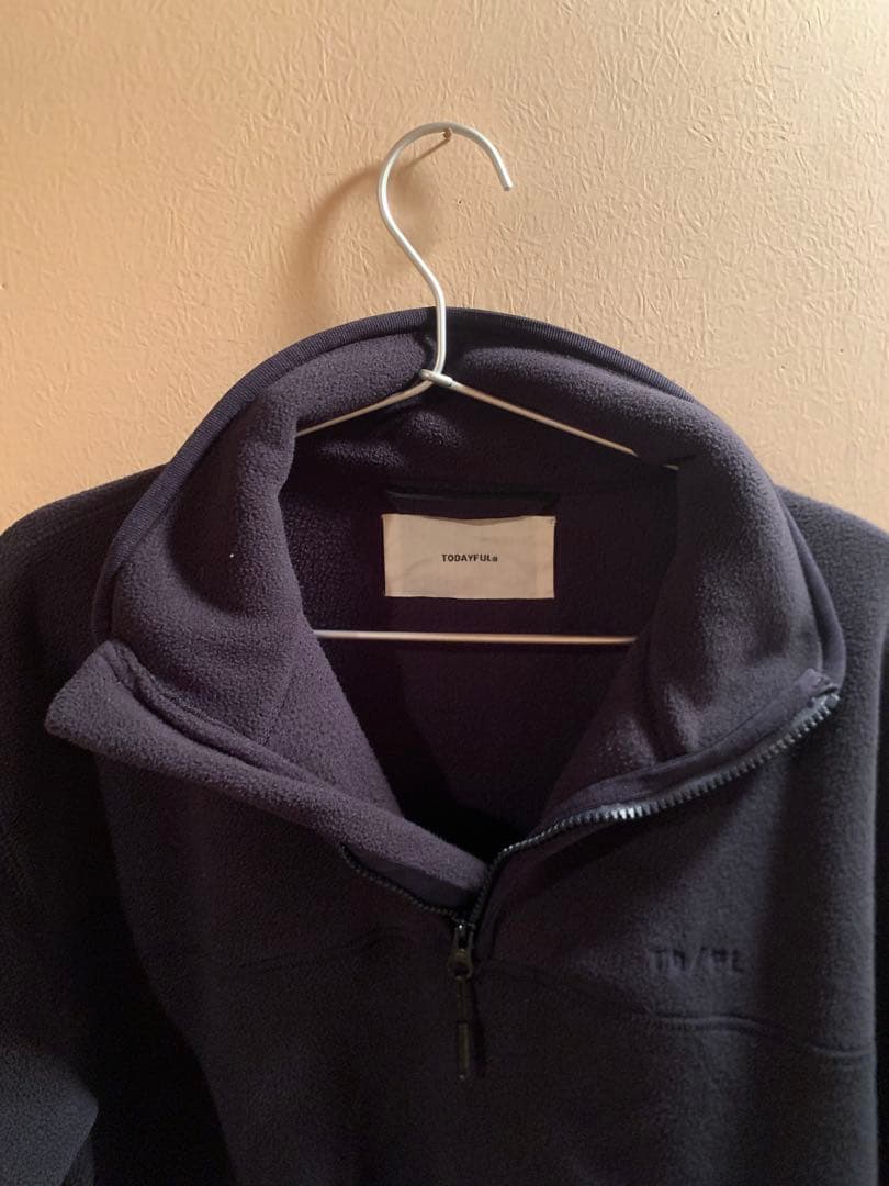 【美品】todayful Halfzip Fleece Pullover