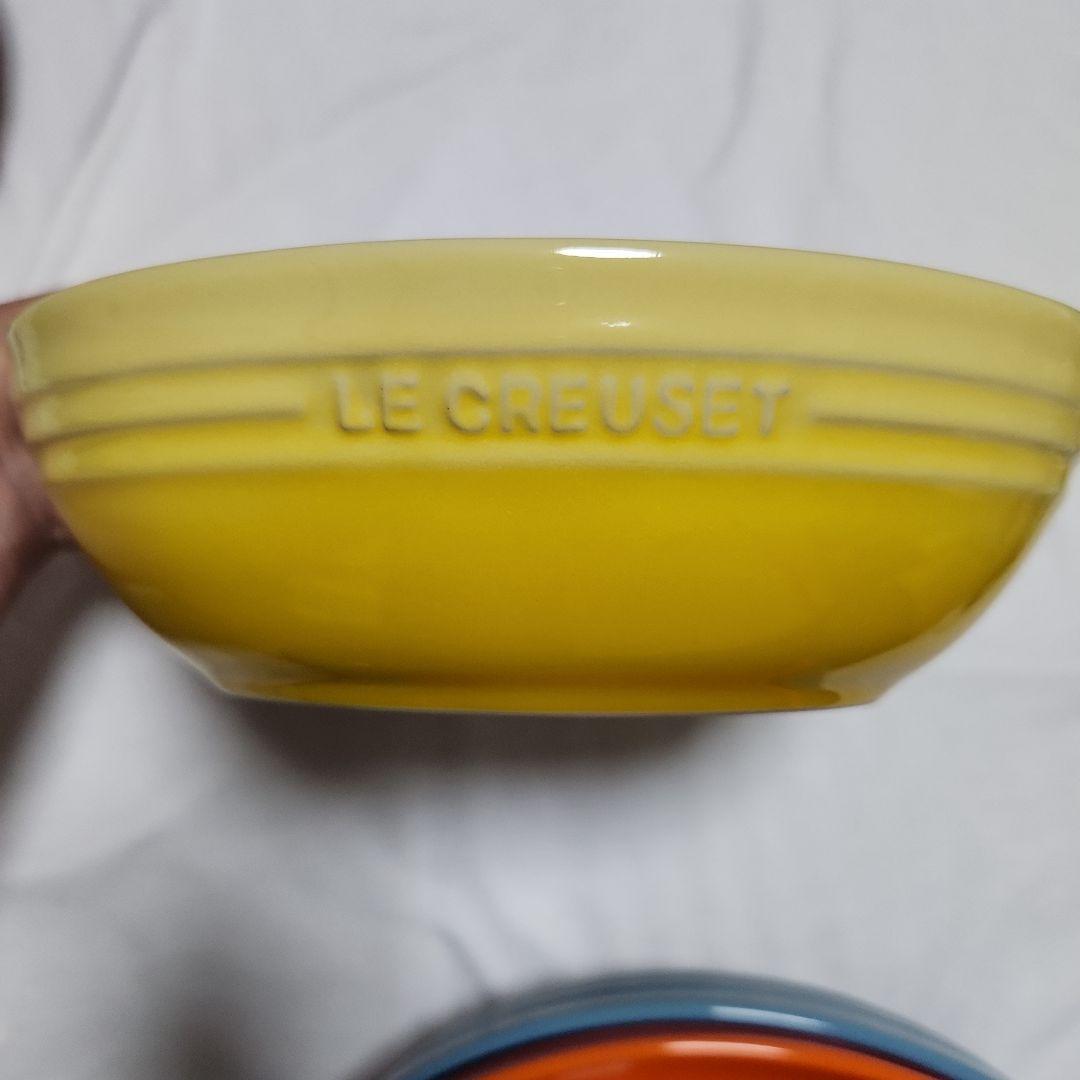 【新品未使用】ル クルーゼ オーバル・サービング・ボール 17㎝ 5個セット