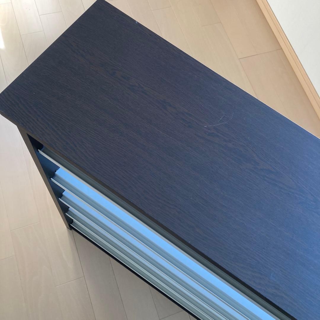 大容量CDストッカー(CDラック) 幅139cm5段