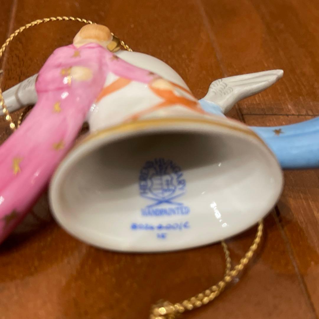 ヘレンド⚫︎クリスマス　天使の陶器　オーナメント