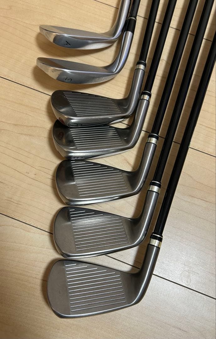 ボ*ン様 【最終価格】ゴルフ PRGR プロギア egg アイアン 7本セット