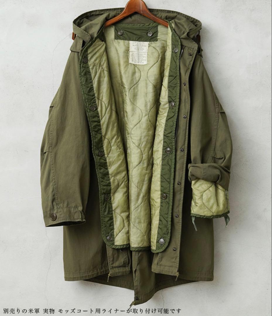 WAIPER米軍M-51フィッシュテールパーカーモッズコートWP1109オリーブ
