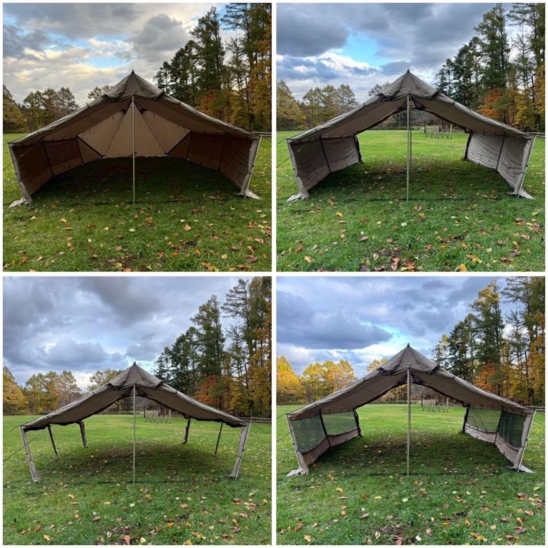 美品 レア 希少 スノーピンク グランベルクL 付属品は新品 大型幕 シェルター