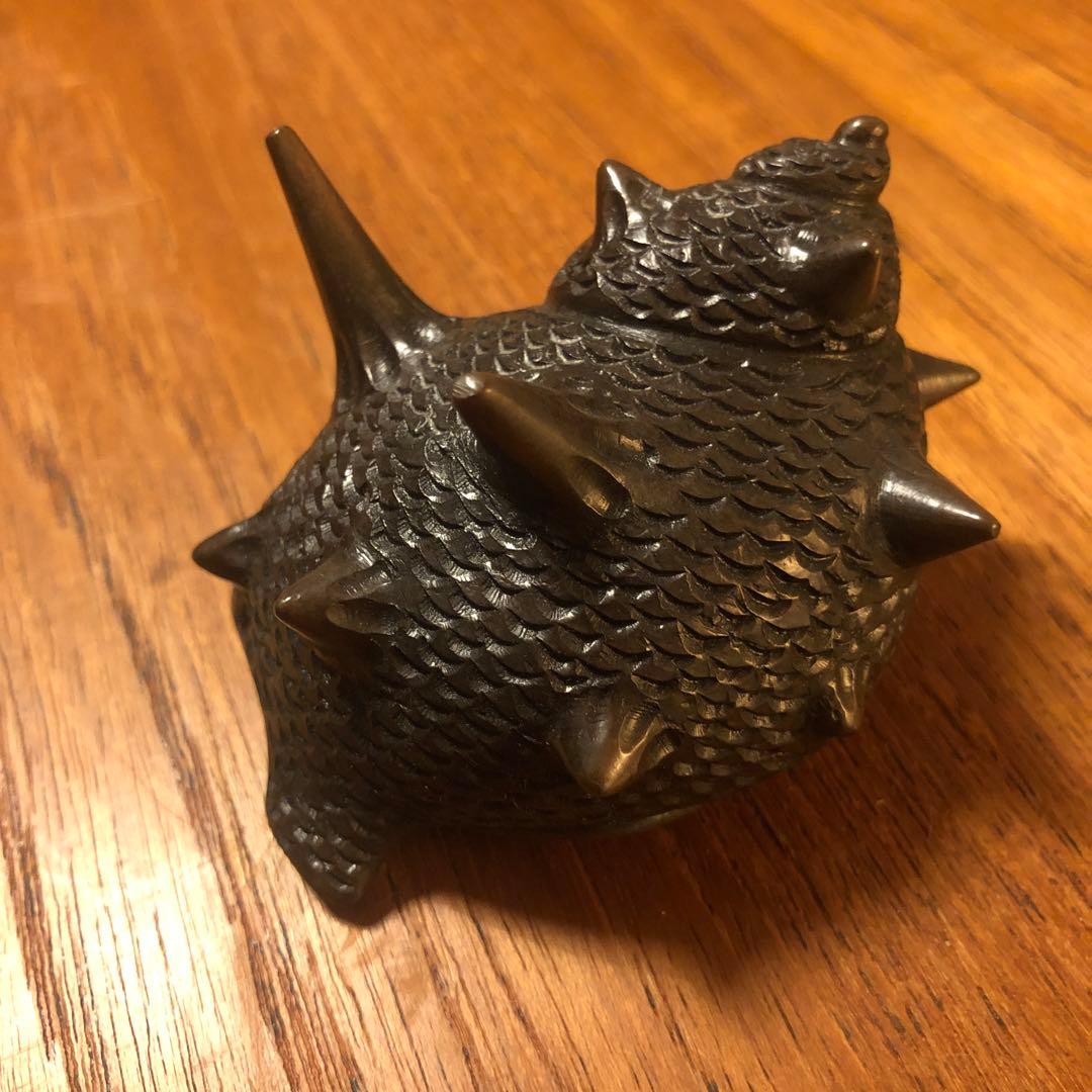 茶道具　蓋置　工芸品　唐銅