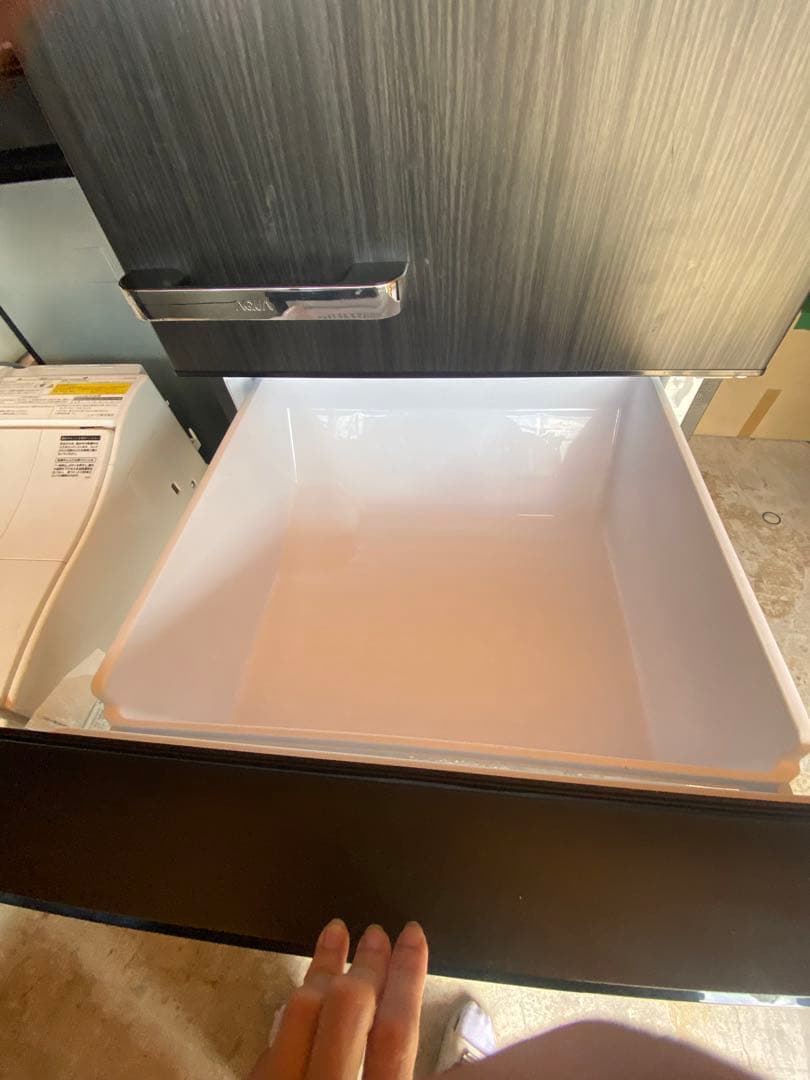 引き取り希望☆AQUA ノンフロン冷蔵庫 AQR-V37K 4ドア2021年製