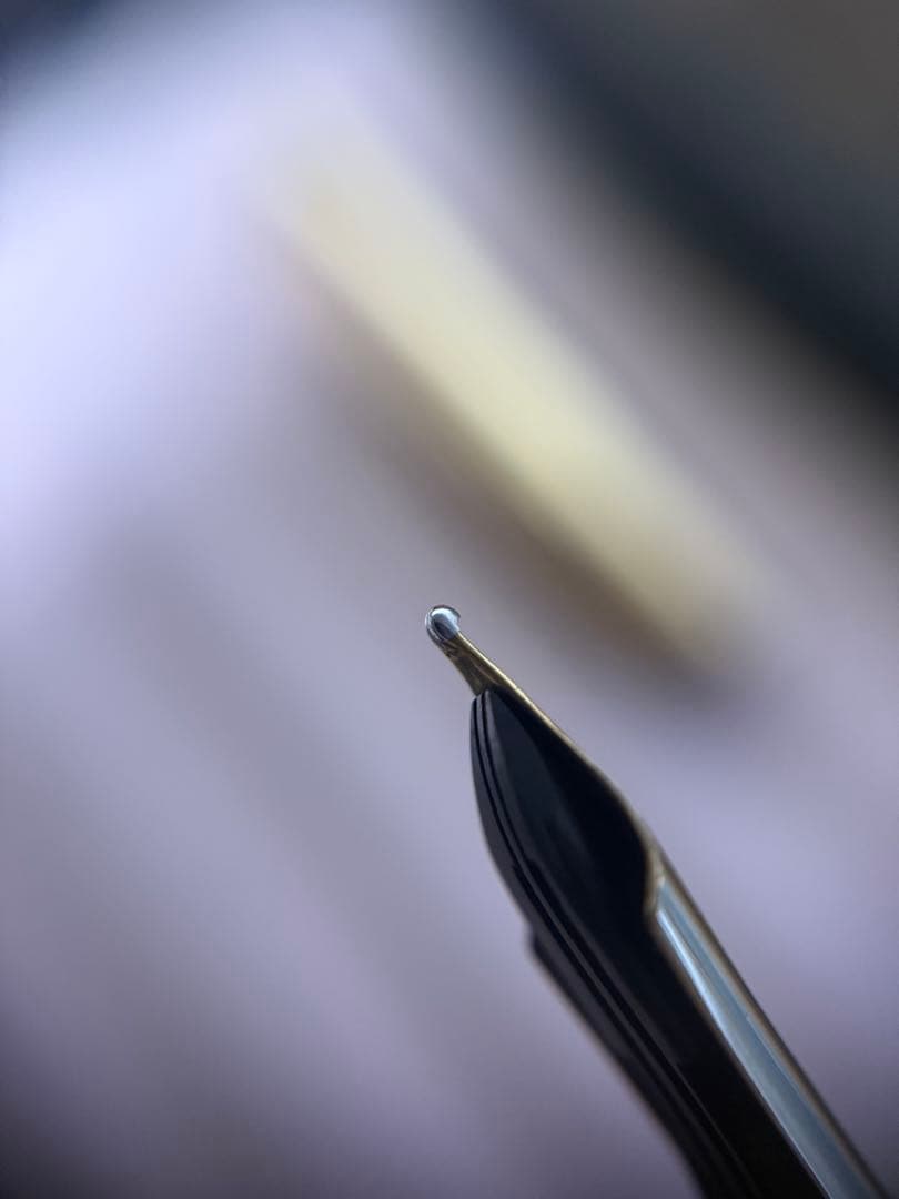 モンブラン万年筆742N、ペン先はKM