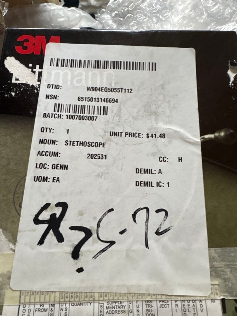 3M Littmann Classic II S.E. 聴診器 リットマン 米軍