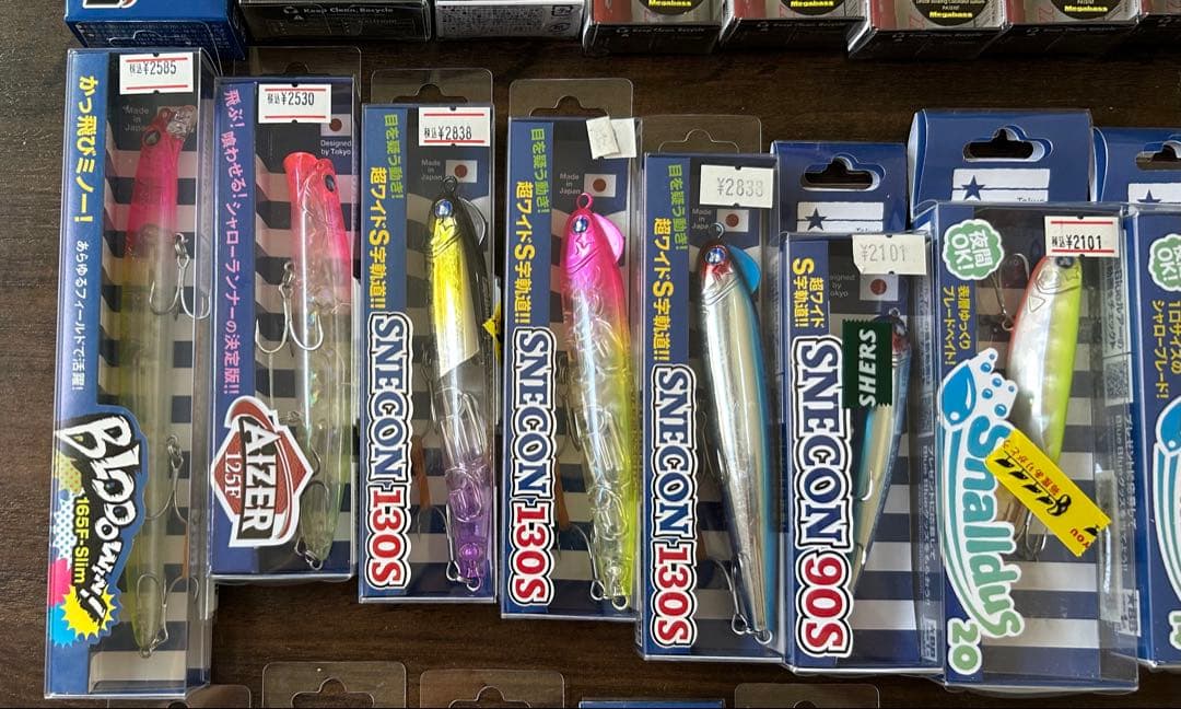 特価ブルーブルーオリカラメガバスカゲロウオリカラDUOコアマン等36個セット