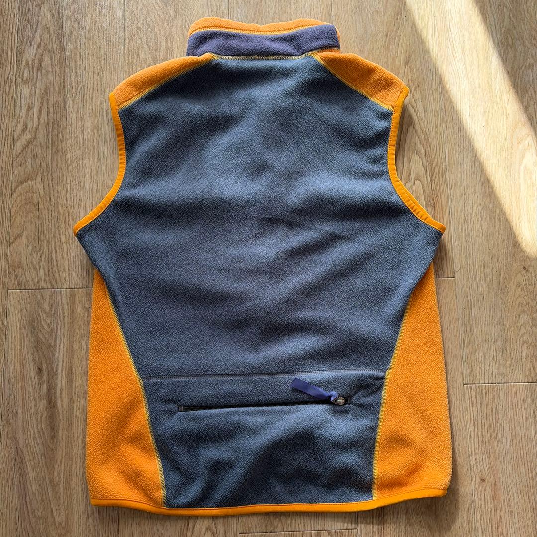 Patagonia パタゴニア フリースベスト 90s USA マンゴー