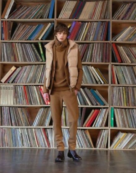 レ*イ様 トレーナー　ハイネック　プルオーバー　キャメル　メンズ　XL