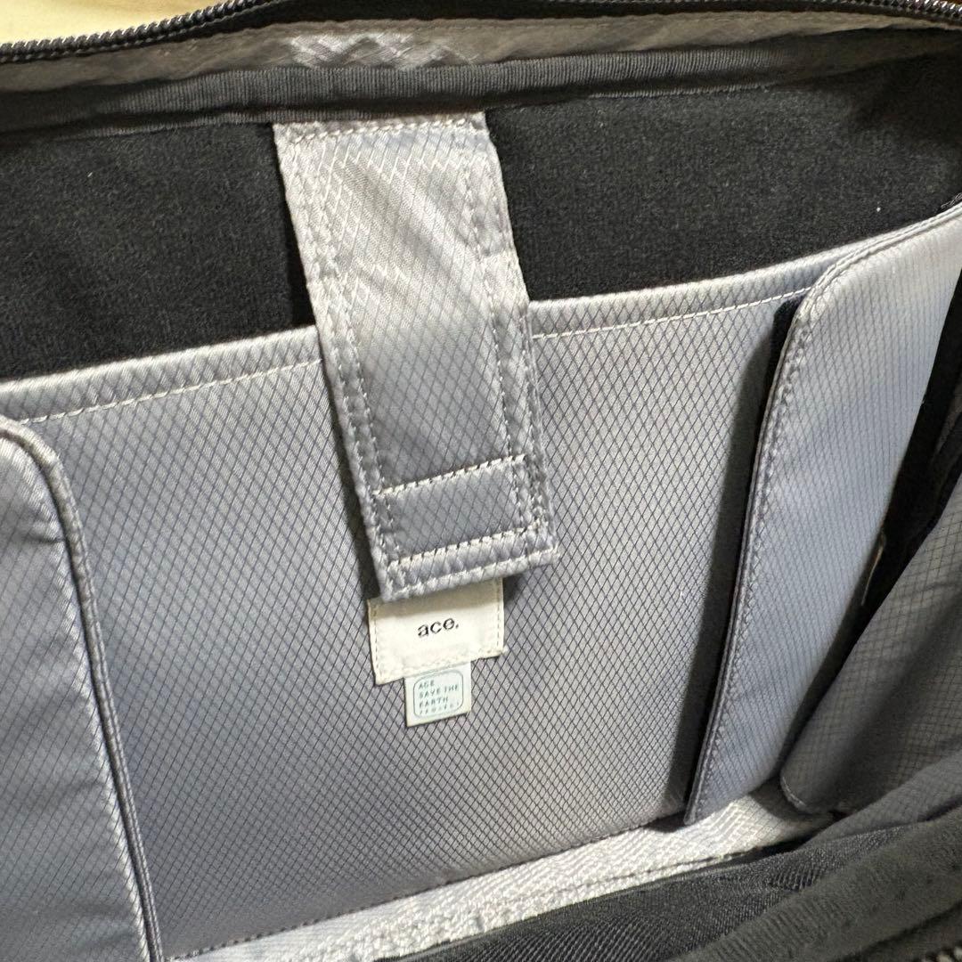 エース EVL-4.0 3WAY エキスパンダブル B4 ビジネスバッグ　黒