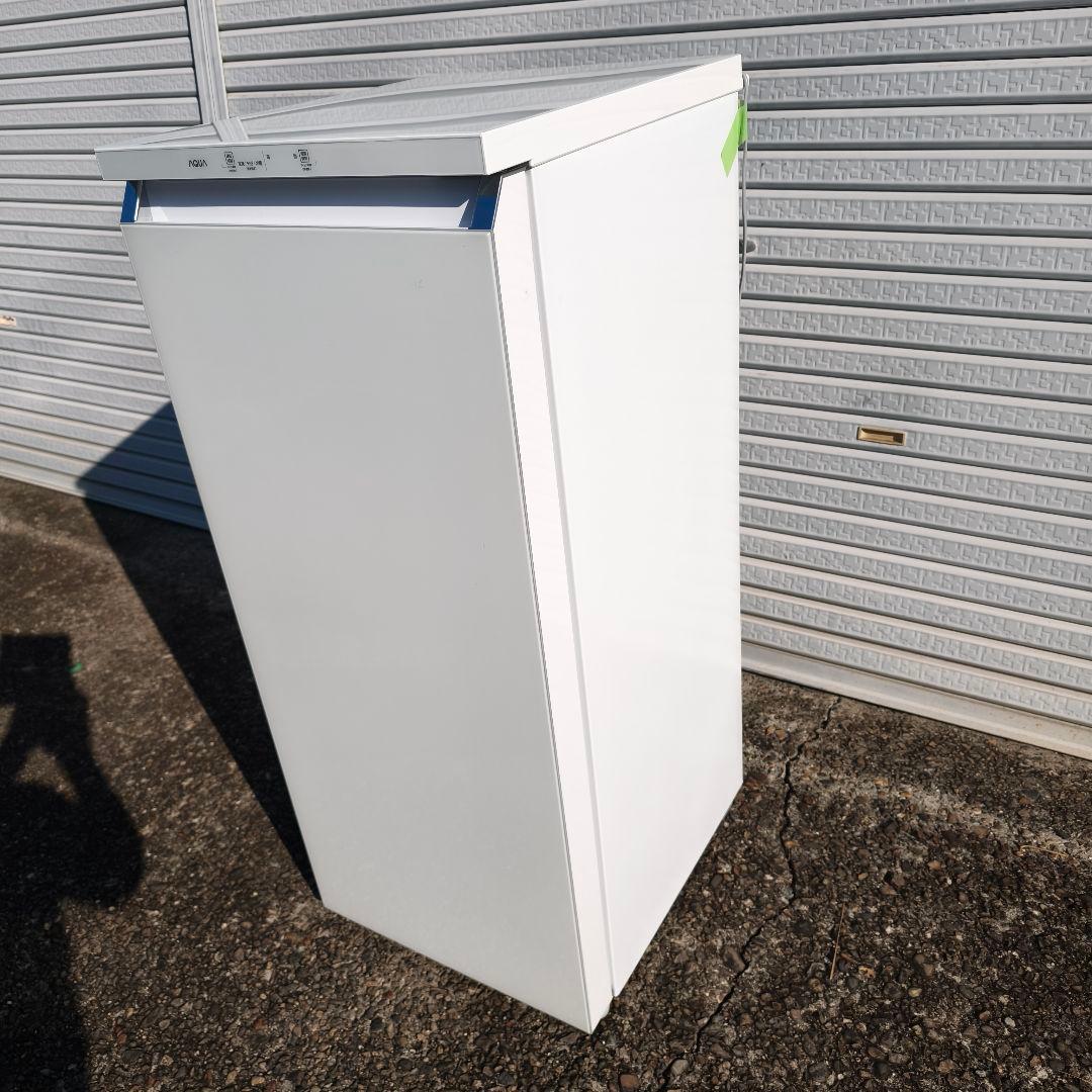 アクア 前開き式冷凍庫 AQF-F13R 134L 展示品 除菌清掃済 極美品