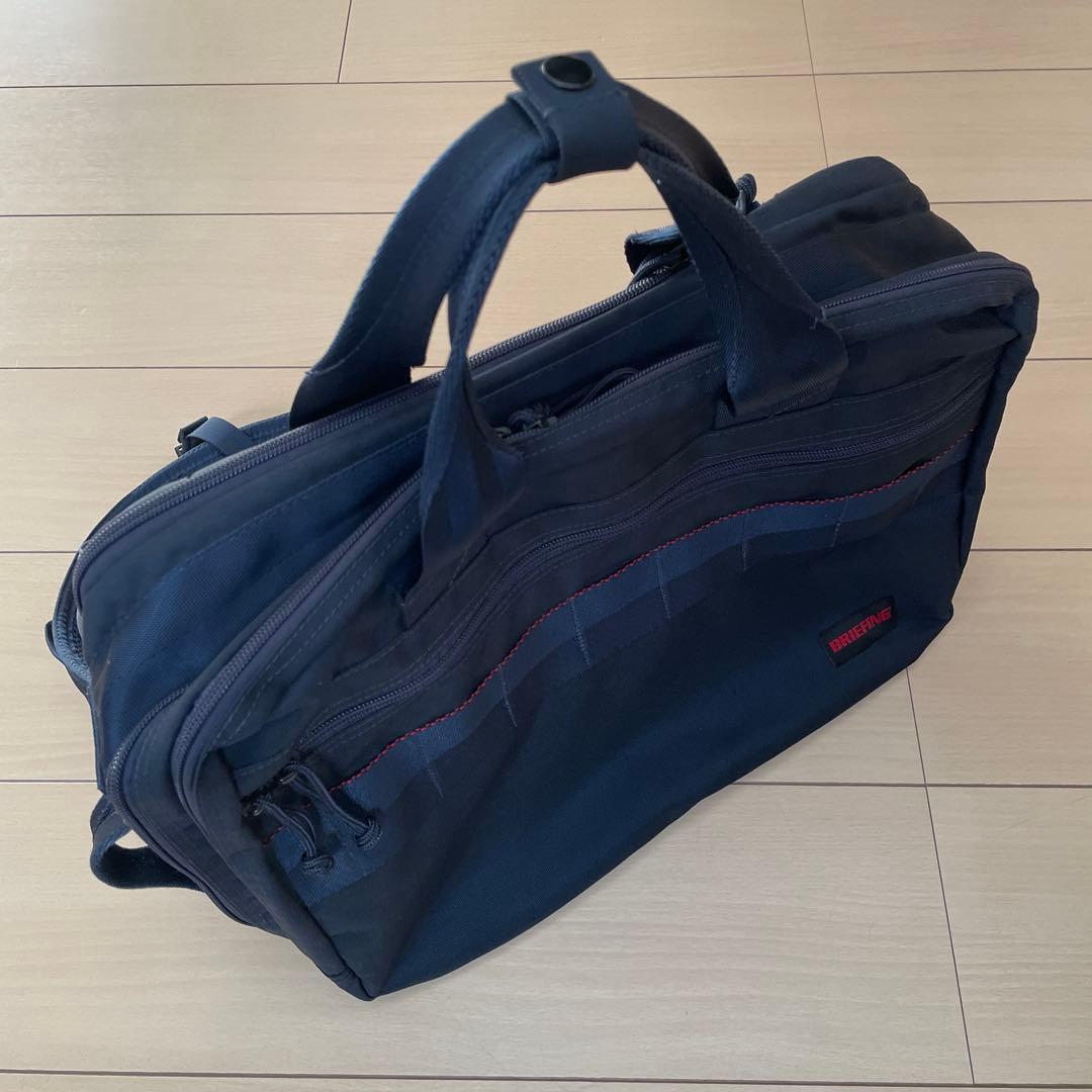 【美品】BRIEFING ブリーフィング TR-3 S MW GENIIネイビー