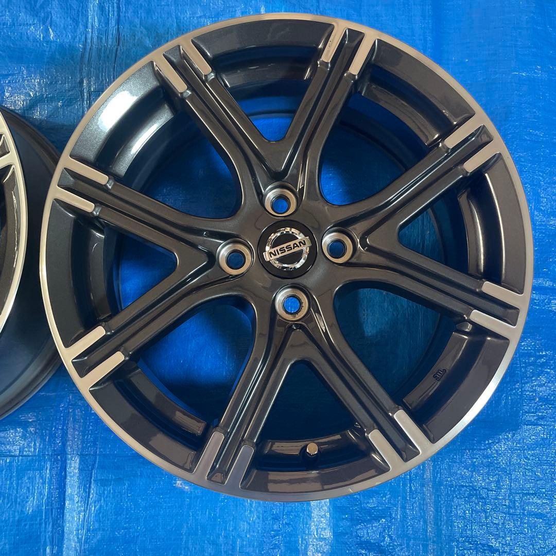 日産マーチニスモS 16インチ 7j➕46.PCD100.2本　ノートニスモS等